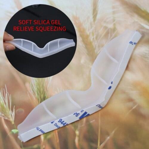 10/5/1Pcs Anti-fogging Nose Bridge Strip Silicone Mask Bracket Clip Mask Bracket Clip Mask Holder Band Eyeglasses Mask Band