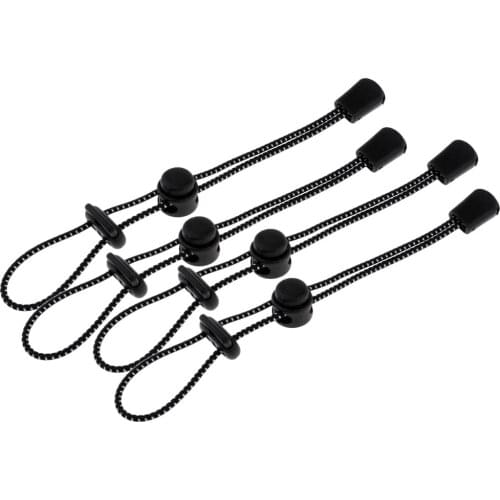 2 Pair Elastic Strap Tesnsion Belt Strap Tensioning for Alpenstocks Holder Hanger on Backpack, Walking Hiking Pole Rope Buckle