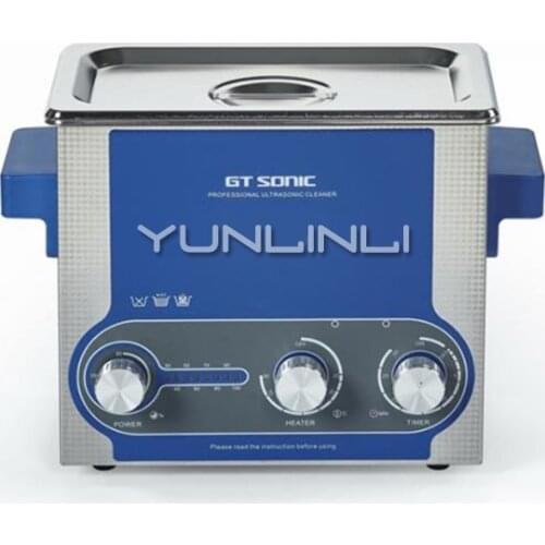 3L Small Ultrasonic Cleaning Machine Laboratory Glass Tube Container Parts Washer GT SONGIC-P3