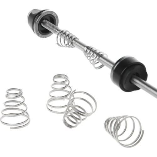 4 Pcs Bicycle Spring For Quick Release Hubs Elastic Stainless Steel Accessories