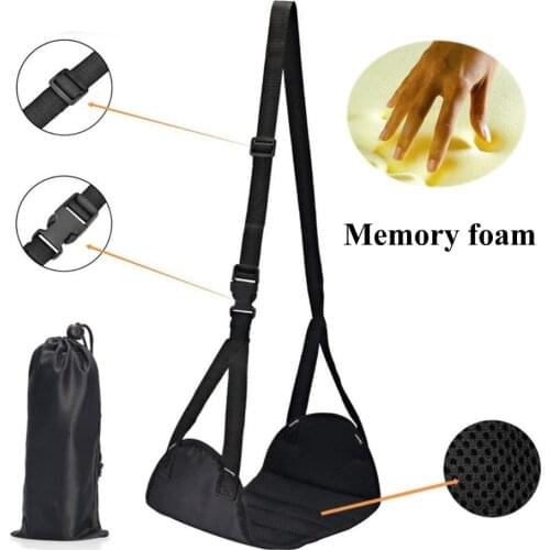 Airplane Footrest Travel Accessories - Tested and Proven to Prevent Swelling and Soreness - Provides Relaxation and Comfort