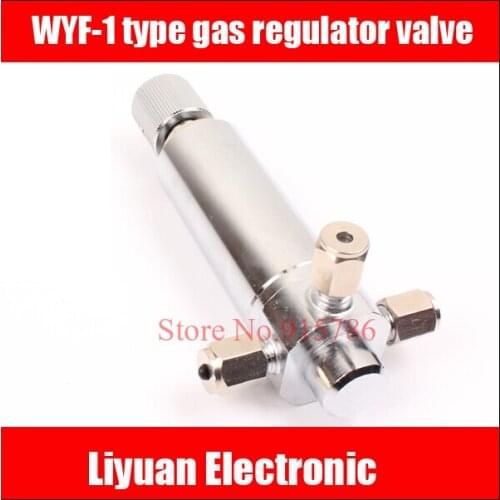 WYF-1 type gas regulator valve for analytical chromatography sensor / Precision regulator valve / 2mm pressure control valve
