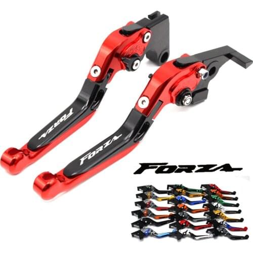 CNC FORZA Motorcycle Foldable Only Brake Clutch Levers Handle Bars For Honda Forza300 250 125 2010-2017 2018 NSS300 2018