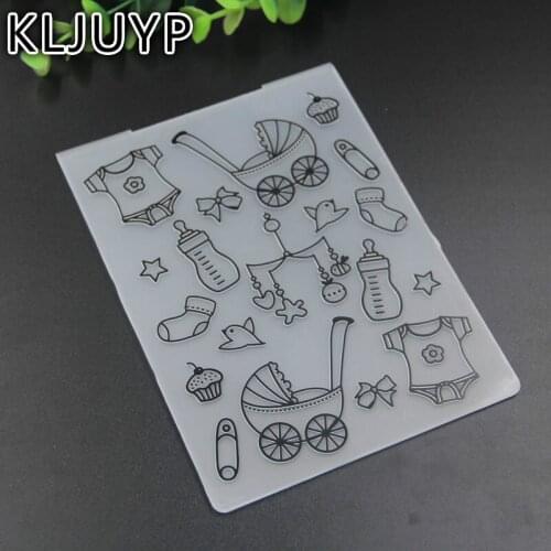 The Baby Car Plastic Embossing Folders for DIY Scrapbooking Paper Craft/Card Making Decoration Supplies