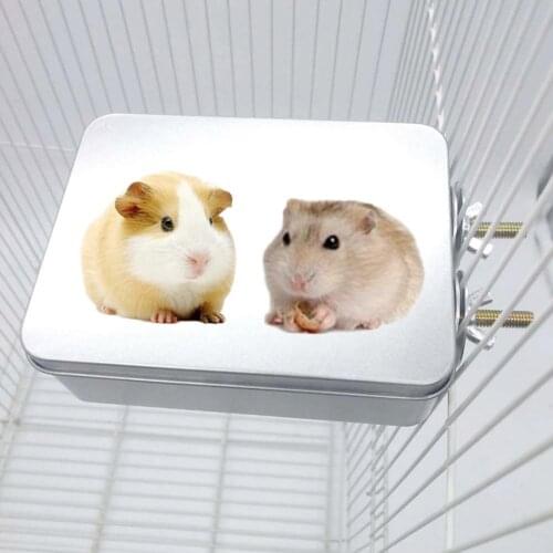 Summer Pet Hamster Squirrel Cooling Bed Nest Ice Box Cool Room Cage Accessory