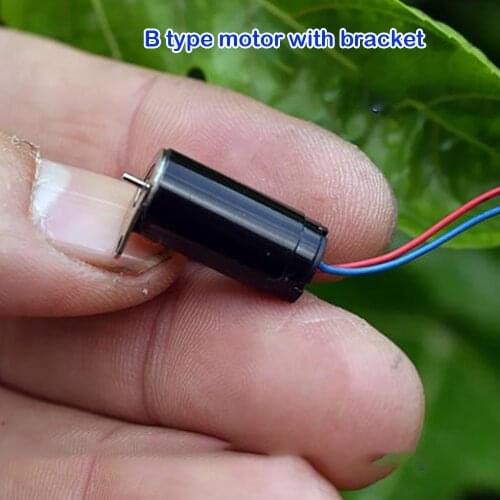 Black Hawk 8517 Coreless Micro Motor DC 24V 20000RPM High Speed NdFeB Strong Magnetic Coreless Motor Toy Model Accessories