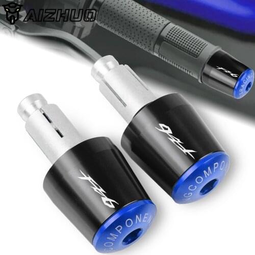 Motorcycle Hand Bar End Handle Grips End Hand Cap 7/8"22mm For YAMAHA FZ6 FAZER 2004-2010 2005 2006 2007 2008 2009