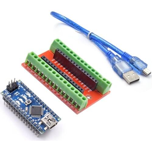 NANO IO Shield Expansion Board + Nano V3 Improved Version With Cable