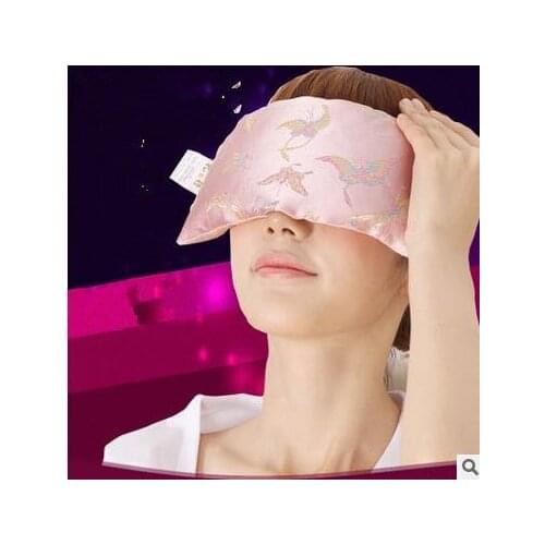 Yoga eye pillow sleeping eye mask lavender steam heat ice compress microwave heating alleviate eye fatigue ice packs