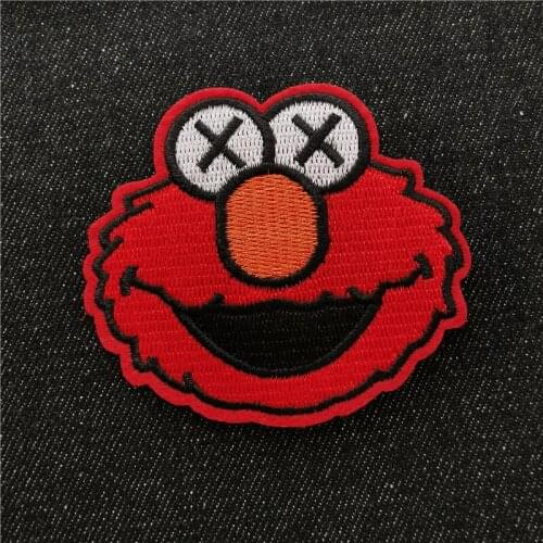 Cute Animal Transfer Stickes on clothes Sewing Decoration DIY Washable Applique Woven Custom Decals for Hoodies