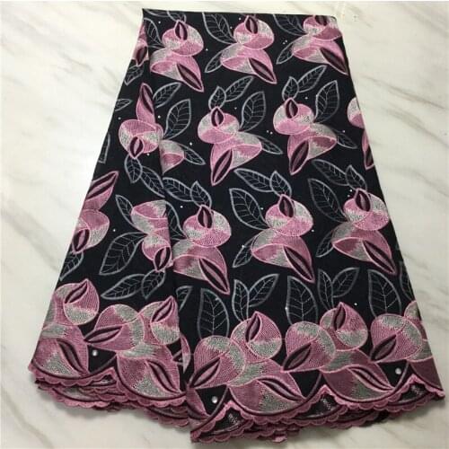 Switzerland 2021 Swiss Yarn Lace High Quality African Lace Fabric Embroidery Nigeria Lace Garment Fabric PL11594