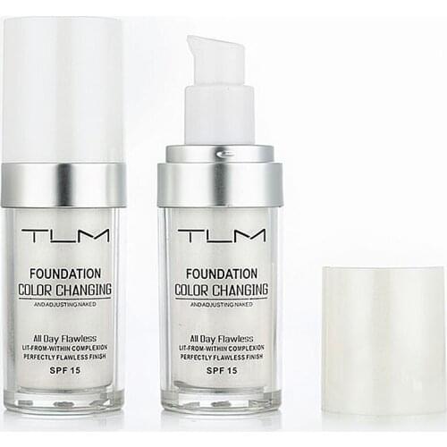 TLM Color Changing Face Foundation BB Cream Makeup Cosmetics Concealer Foundation