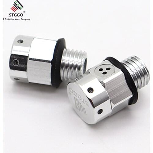 Breathable Waterproof Metal M12*1.5 Screw-in Air Automatic Vent Plug IP 68