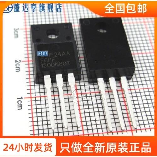 FCPF1300N80Z 4A 800V TO220F DIP MOSFET Transistor NEW Original In Stock