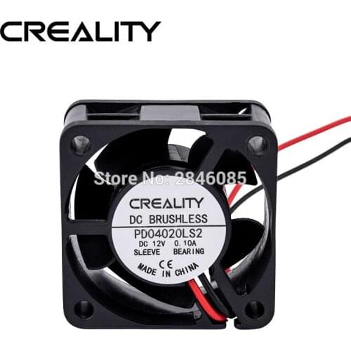 DC12V 24V CR-10 4020 Back Mainboard cooling Fan Cooler Small axial Fans for Ender-3 Ender-5 CR-10 V2 CR-X 3d printer parts