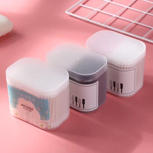 300pcs Disposable Cotton Swab Spiral Ear Cleaner Black Double Heads Medical Swab Lipstick Eyebrow Eyelash Cotton Bud Makeup Tool