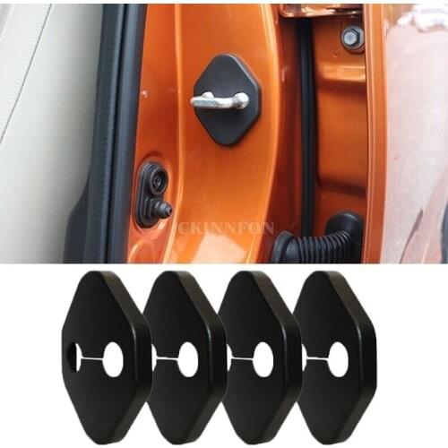 50Set 4Pcs/Set Car Door Lock Buckle Cover Protective Cover For Honda Odyssey CRV CITY CROSSTOUR CIIMO VEZEL Car Sticker