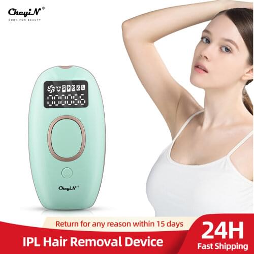 CkeyiN 990000 Flashes Laser Epilator Professional IPL Permanent Hair Remover Skin Rejuvenation Depilation Tool for Women Armpit