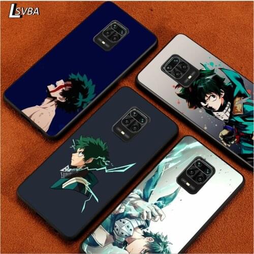 We Hero Academe for Redmi K30 K30S K30T K20 10X 9i 9 9A 9C GO 8A 8 7 6 6A 5A 4X S2 Pro Plus Ultra Black Phone Case