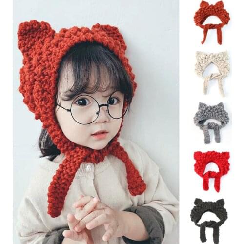 Baby Girls Cute Kitten Earmuffs