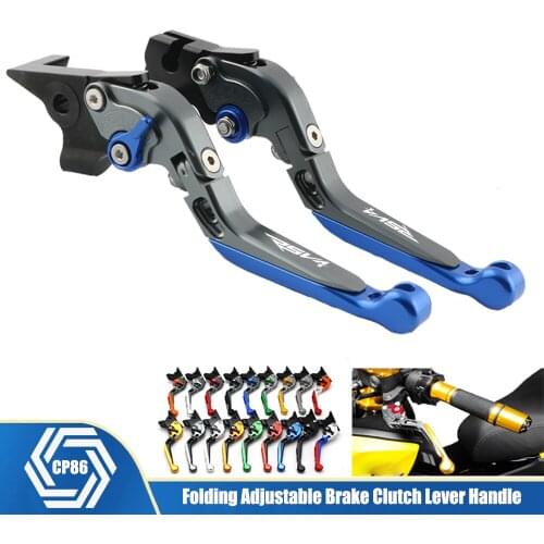 For Aprilia RSV4 Tuono RSV 4 Factory Race Factory 2009-2019 CNC Motorcycle Folding Handle Adjustable Brake Clutch Lever