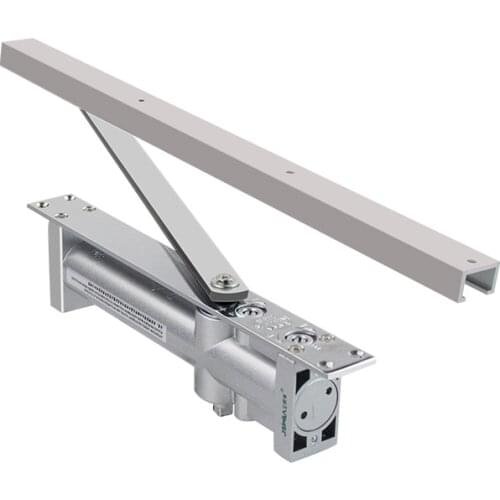 Hydraulic Conceal Heavy Duty Adjustable Grade Automatic glass sliding Door Closer with Sliding arm