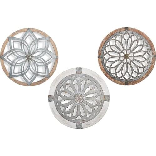 Metal Wall Art Decorative Sculpture Hanging Wall Décor for Home