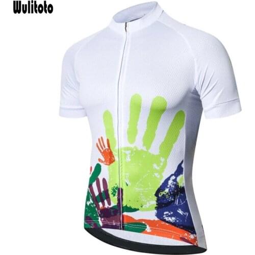 New road bike top summer short-sleeved breathable mountain bike cycling jersey For Men