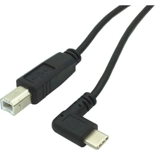 New USB-C USB 3.1 Type C Male to USB-B USB 2.0 B Type Male Data Cable Printer Scanner cord