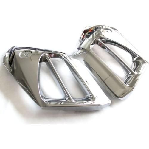 For Honda GL1800 Goldwing 2012 2013 2014 2015 ABS Chrome Mid Front Covers Fairing