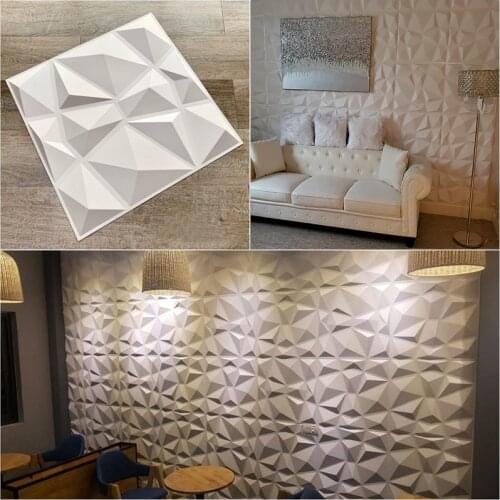 30x30cm 3D three-dimensional 3D tile panel mold plaster 3D wall stickers living room wallpaper mural waterproof bathroom kitchen
