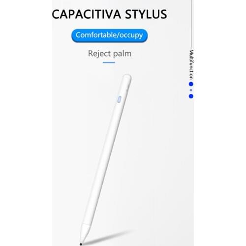 Capacitive Pen for iPad Pro 12.9 11 iPhone 11 Pro Max Stylus Pen with Palm Rejection for Samsung Huawei Surface Built-in Battery
