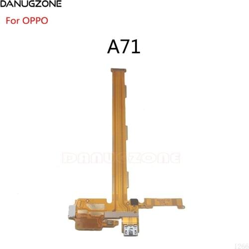 USB Charging Dock Port Socket Jack Plug Connector Charge Board Flex Cable For OPPO A71 A73M/T A77 A79T/K/KT A83M/T A91/F15 A92S
