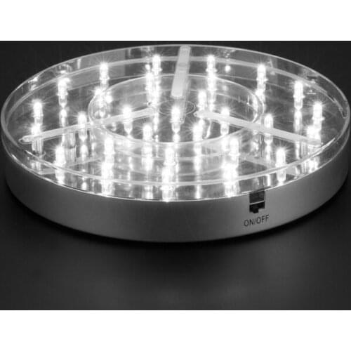 12pcs/lot 8inch 31white LED Light Base Decorative lighting housing LED street light Round Clear LED Bulb