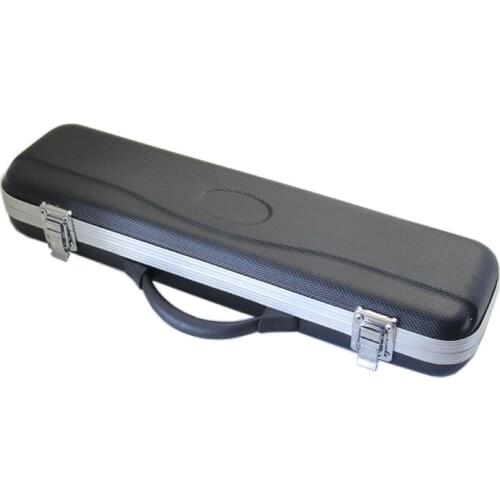 16 Hole C Flute Box with foam inside hard plastic protective case for flute