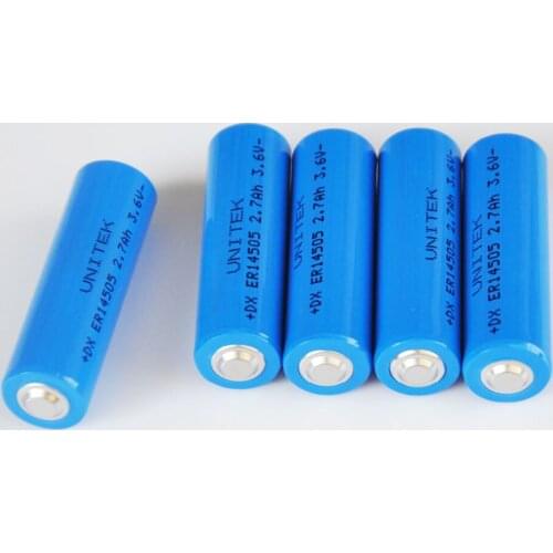 5PCS 3.6V liSOCL2 Lithium battery ER14505 AA ER 14505 PCL Dry cell 2700mah replace for SAFT LS14500 Tadiran TL-5903 ER6V