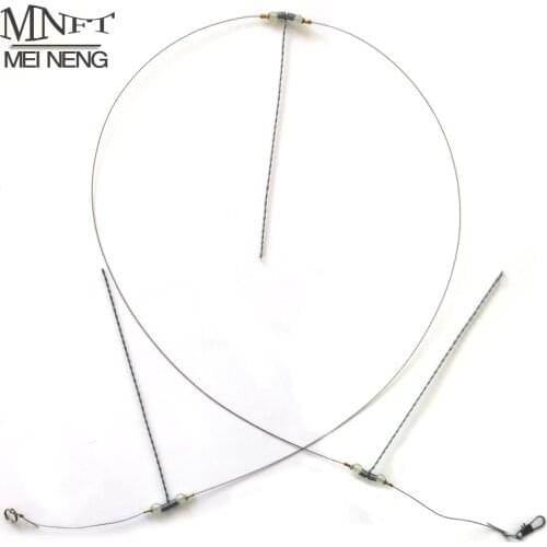 MNFT 3Pcs/Lot 0.6mm Steel Wire Balance String Sishing Hook Tools 3 Arms Balance Long 8 10 12 19cm Hooks Bracket for Sea Rod Rigs