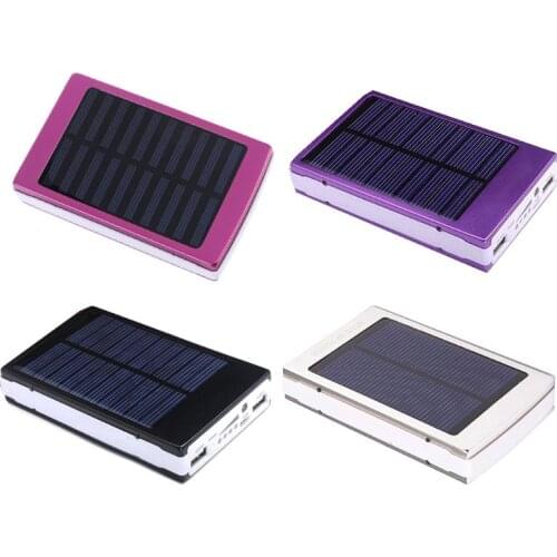 YYDS (No Battery) 18650 Solar Power Bank Charger DIY Box Poverbank Case Pover Bank