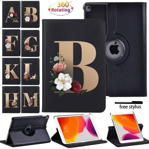 Tablet Case for Apple IPad Mini 1/2/3/4/5 Gen/iPad 2/3/4 360 Degree Rotating Leather Case for IPad 5th (2017)/6th/7th/8th (2020)