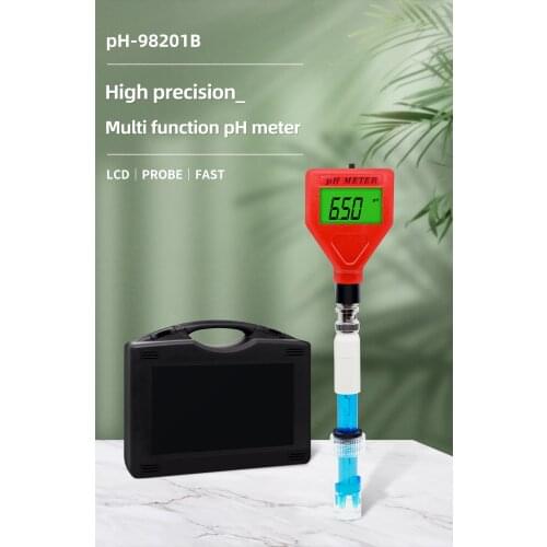 Digital pH Meter PH-98201B Acidity Meter 0-14 ph Replaceable Electrode For Aquarium,Lab,Swimming Pools 40% OFF