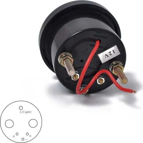 Auto Car Motorcycle Water Temperaturer Gauge- Water Temp Meter/Dail with Sensor