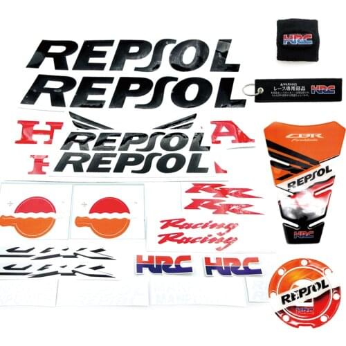 Motorcycle Full Fairing Ornamental Stickers Decorative Accessory Decals For Honda CBR600RR CBR 600 RR Repsol 2003 2004 2005 2006