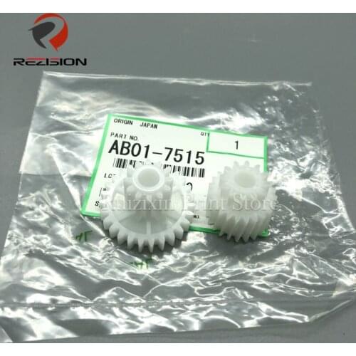 AB01-7515 AB017515 12T/23T Double Gear For Ricoh MP 1107 MP 907 906 1100 1107 1350 Supply toner bottle gear