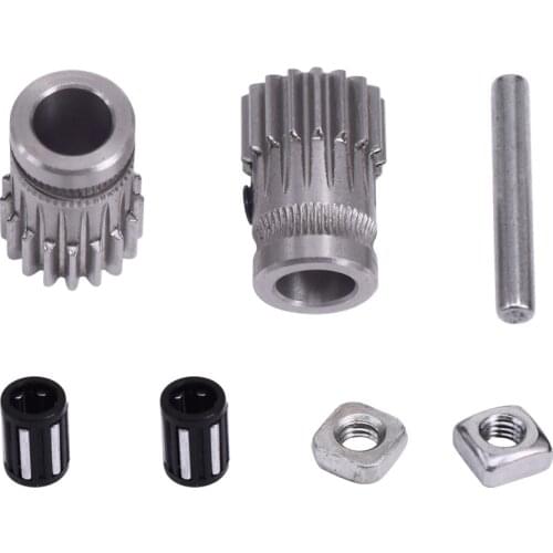 Dual gears 3D Printer Prusa i3 MK3 extruder DriveGear kit Clone Bdtech hobbed pulley Drive gear upgrade MK2/MK2S/MK2.5