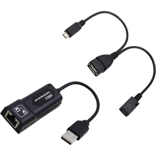 LAN Ethernet Adapter for AMAZON FIRE TV 3 or STICK GEN 2 or 2 STOP THE BUFFERING USB 2.0 LAN Ethernet Adapter Converter Cable