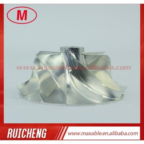 GT14 433287-0004 32.90/44.00mm 6+6 blades turbo milling /aluminum 2618/billet compressor wheel for 454064-0001/02/454065-0002