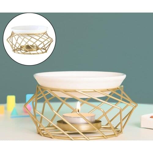 Ceramic Essential Oil Burner Warmer Tea Light Holder Indoor Aromatherapy