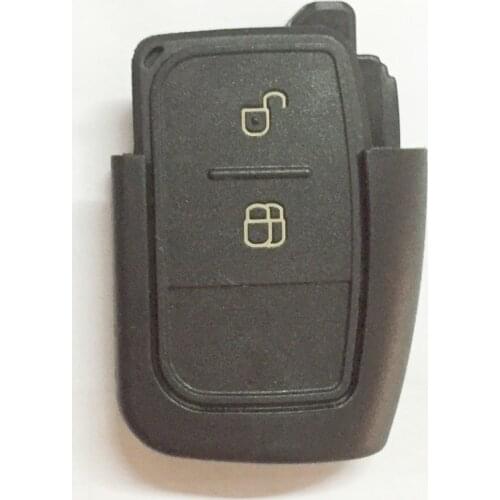 RIOOAK New 5pcs/lot 2 Button Folding Flip Remote Car Key Shell Part for FORD Focus Mondeo Fiesta Key Fob Case Replacement