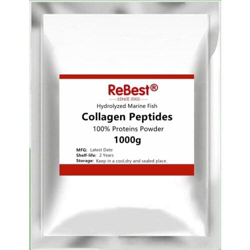 Best Hydrolyzed Marine Fish Collagen Peptides Proteins Powder,Deep-Sea Fish Collagen for Skin and Bone Health,Moisturizing Skin