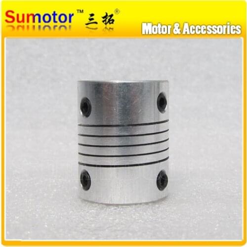 OD 25mm L 32mm Tighten Metal Bellow Flexible shaft Coupling, Bore 6*8mm, 6.35*8mm, 8*8mm, 8*10mm, 10*10mm for 3D print, Encoder